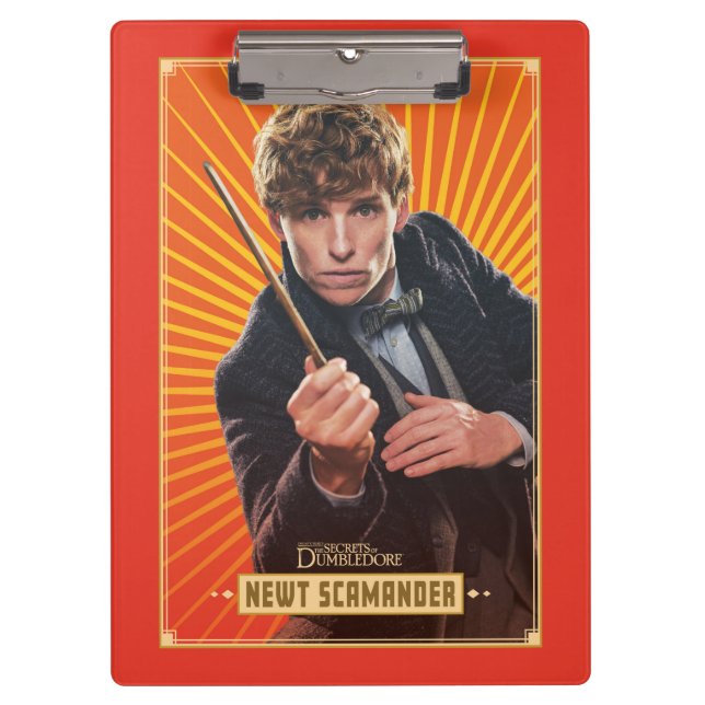 Carpeta De Pinza Newt Scamander Character Graphic (Anverso)