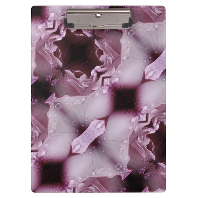 Carpeta De Pinza Niebla rosa rosa Ikat (Anverso)