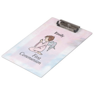 Carpeta De Pinza Niña, Ángel de Primera Comunión