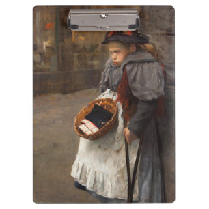 Carpeta De Pinza Niña Cerilla Pobre Golfillo Callejero Pobreza Urba