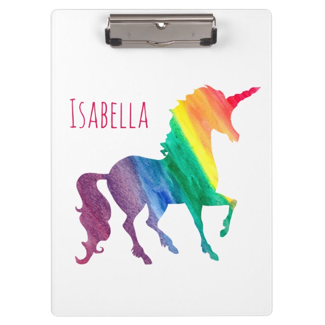 Carpeta De Pinza Niños frescos personalizados de la acuarela del (Anverso)