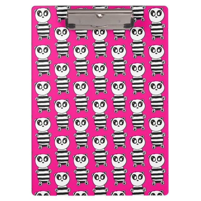 Carpeta De Pinza Niños Panda  (Anverso)