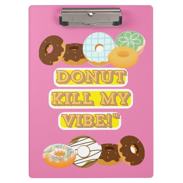 Carpeta De Pinza ¡No maten mi vibra! (Anverso)