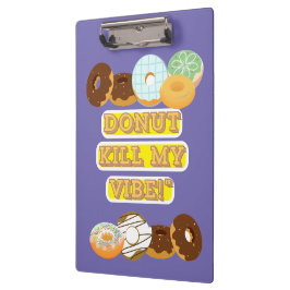 Carpeta De Pinza ¡No maten mi vibra!