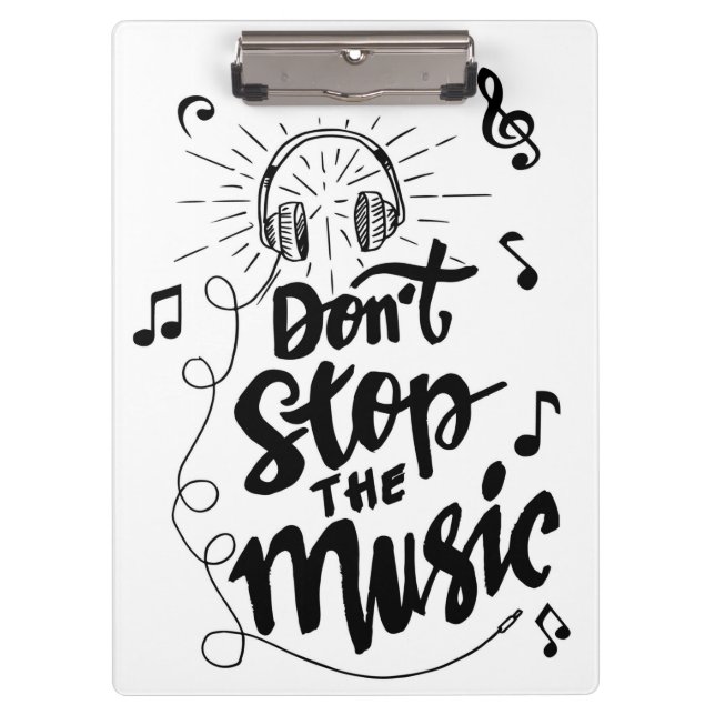 Carpeta De Pinza No pares la música (Anverso)