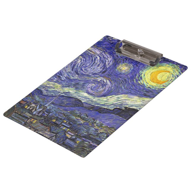 Carpeta De Pinza Noche estrellada de Vincent van Gogh (Angular)