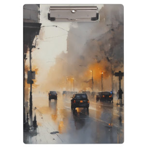 Carpeta De Pinza Noche urbana Misty