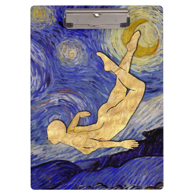 Carpeta De Pinza Noche Vincent Van Gogh Starry (Anverso)