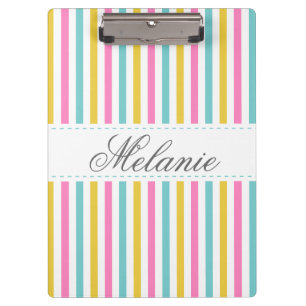 Carpeta De Pinza Nombre colorido del personalizado del modelo de