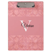 Nombre de Batik Rosado Ruddy Monogramado