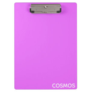 Carpeta De Pinza Nombre de color púrpura Cosmos