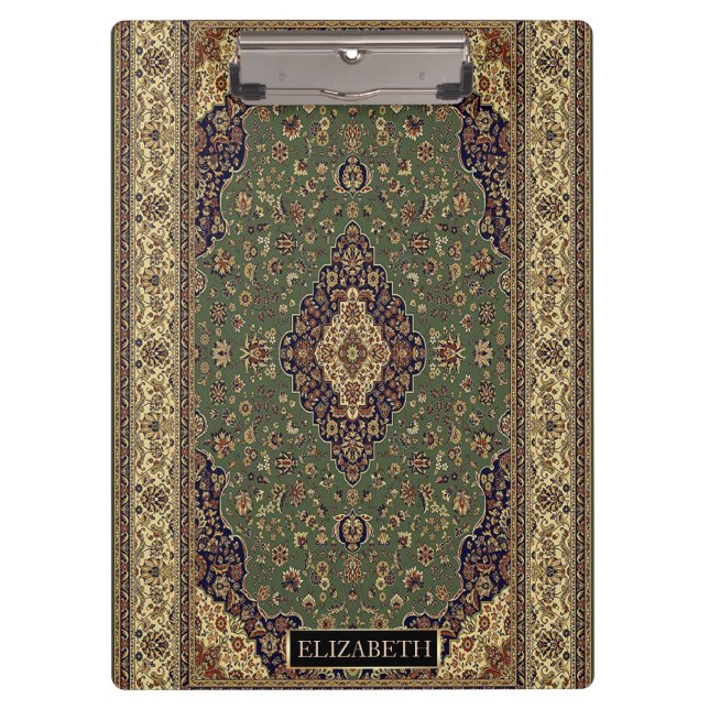 Carpeta De Pinza Nombre de la alfombra turca persa oriental (Anverso)