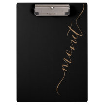 Nombre de script manuscrito simple personalizado