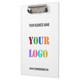 Carpeta De Pinza Nombre del logotipo del personalizado Sitio Web Pr