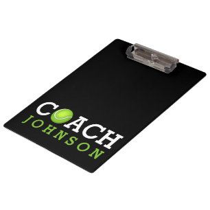Carpeta De Pinza Nombre del personalizado del coche de tenis