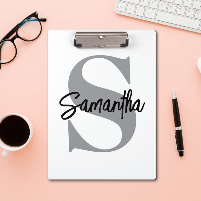 Carpeta De Pinza Nombre inicial del monograma (Subido por el creador)