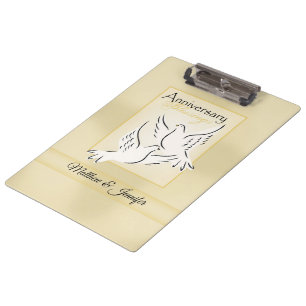 Carpeta De Pinza Nombre personalizado, bendiciones de aniversario d