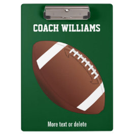 Carpeta De Pinza Nombre personalizado del regalo del entrenador de