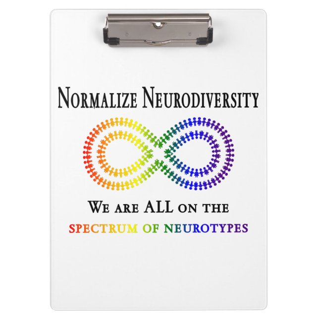 Carpeta De Pinza Normalizar la Neurodiversidad (Anverso)