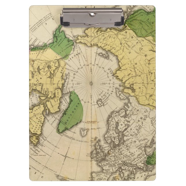 Carpeta De Pinza Norteamérica, Asia (Anverso)