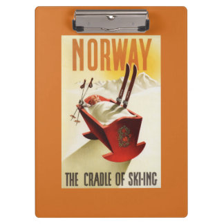 Carpeta De Pinza Noruega - la cuna del esquí