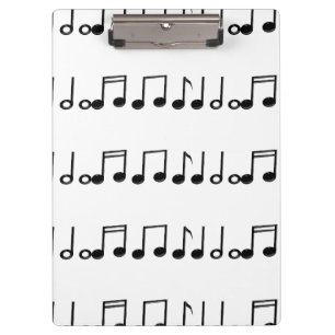 Carpeta De Pinza Notas musicales