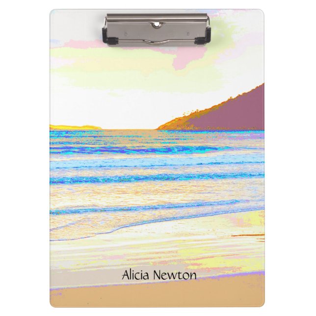 Carpeta De Pinza notebook de luz matutina (Anverso)