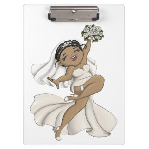 Carpeta De Pinza Novia feliz 11
