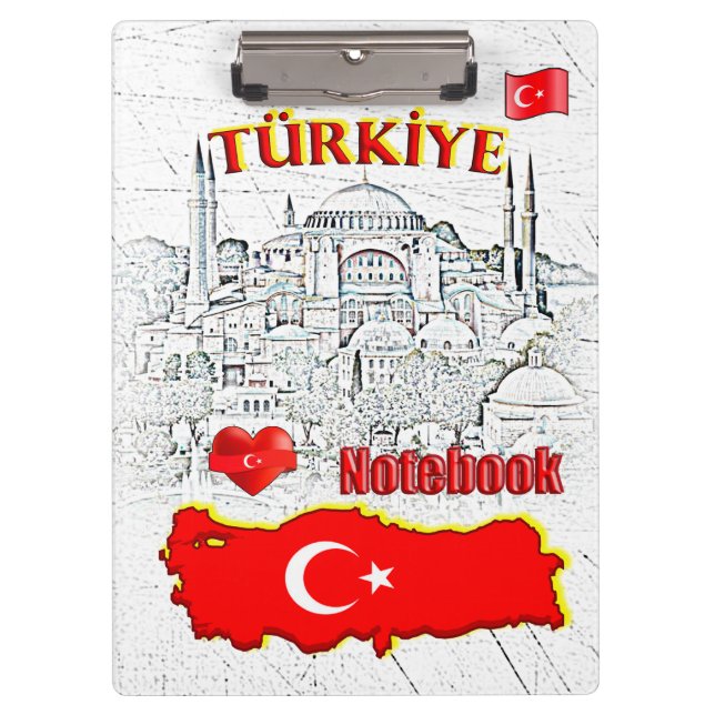 Carpeta De Pinza NUESTRO HOGAR - colección de diseño TURQUÍA (Anverso)