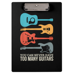 Carpeta De Pinza Nunca Se Puede Tener Demasiados Guitorios