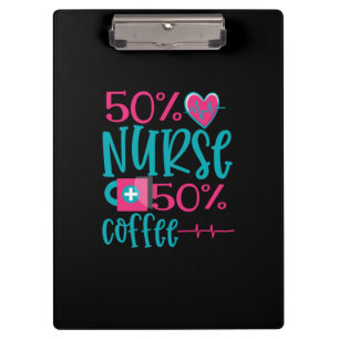 Carpeta De Pinza Nurse Gift   50 Enfermeras 50 Café