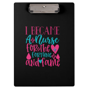 Carpeta De Pinza Nurse Gift Became A Nurse For The Fortune