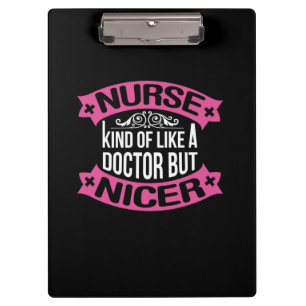 Carpeta De Pinza Nurse Gift   Enfermera Como Un Médica