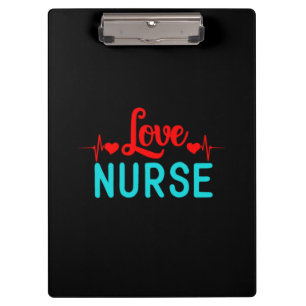 Carpeta De Pinza Nurse Gift Enfermeras de amor