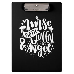 Carpeta De Pinza Nurse Gift   Enfermería, Tanto Reina Como Angels