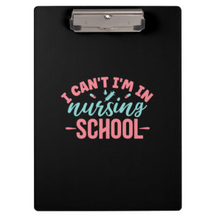 Carpeta De Pinza Nurse Gift Estoy En La Escuela De Enfermería