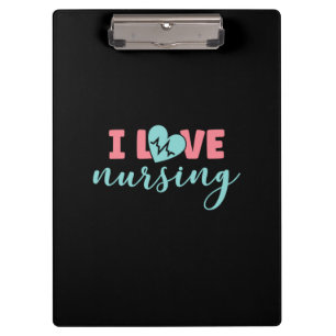Carpeta De Pinza Nurse Gift   Me encanta la Enfermería