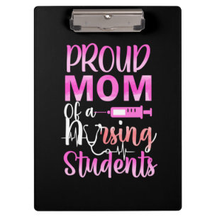 Carpeta De Pinza Nurse Gift   Orgullosa Madre De Una Enfermería