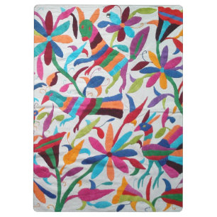 Carpeta De Pinza Oaxaca México Boho étnico hispánico maya mexica