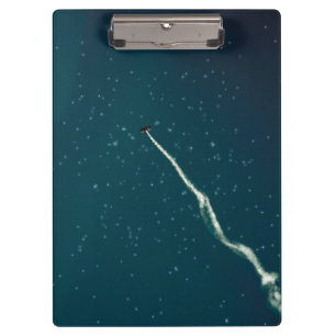 Carpeta De Pinza Objetivo hacia las estrellas