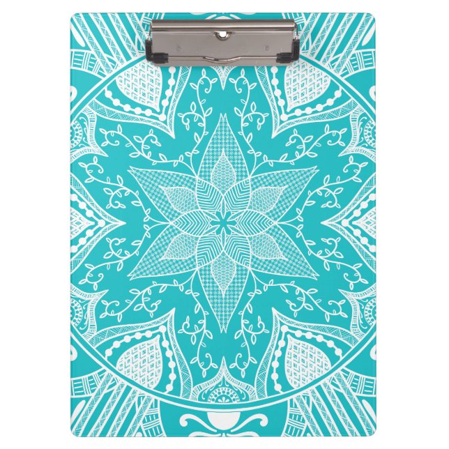 Carpeta De Pinza Oceana Mandala (Anverso)