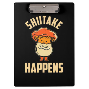 Carpeta De Pinza Ocurre el Shiitake hongo