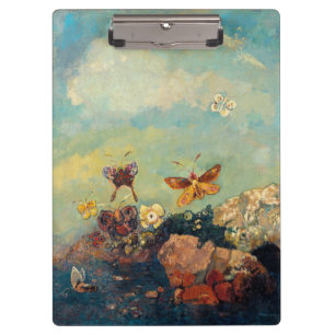Carpeta De Pinza Odilon Redon Butterflies Simbolismo de época Arte
