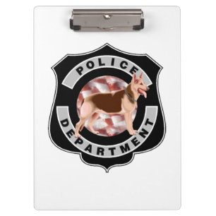 Carpeta De Pinza Oficiales de policía K9