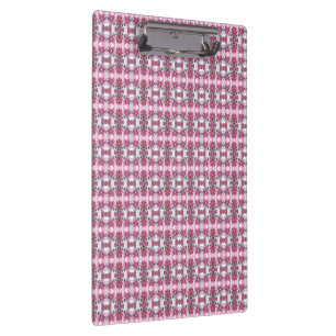 Carpeta De Pinza Oficina con patrones rosa