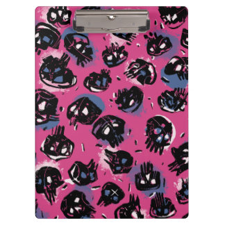 Carpeta De Pinza Oficina de escoria de emo rosa y estantería escola