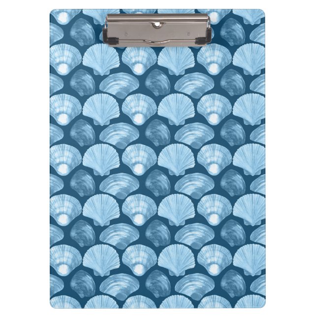 Carpeta De Pinza Oficina y escuela de inspiración costera (Anverso)