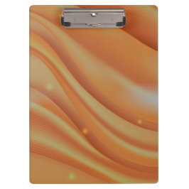 Carpeta De Pinza Ola dorada