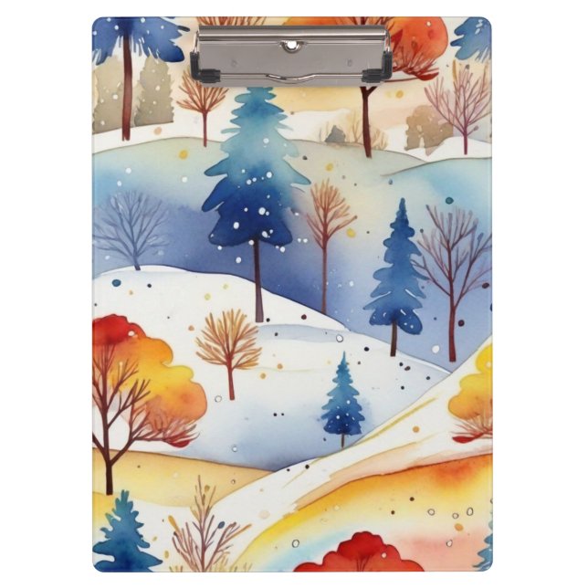 Carpeta De Pinza Ola marina Multicolor (Anverso)