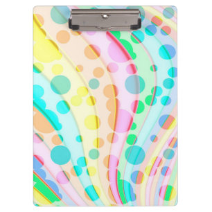 Carpeta De Pinza Olas y puntos